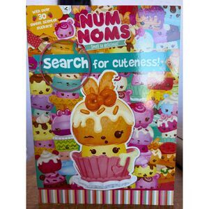 Num Noms Search For Cuteness Sticker Search Softcover Book
